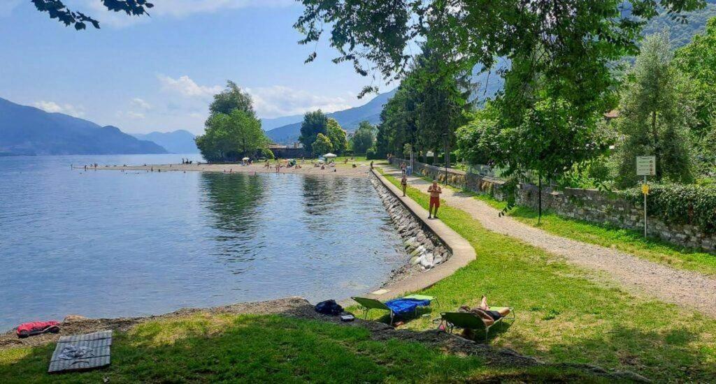 Art Music House Lake Como Dongo Esterno foto